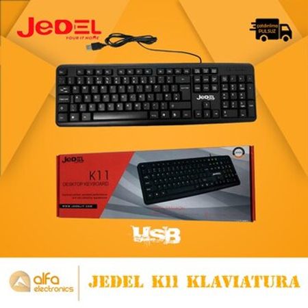 Klaviatura Jedel K11 (USB keyboard) – Kompüter aksesuarları – ucuztap.az