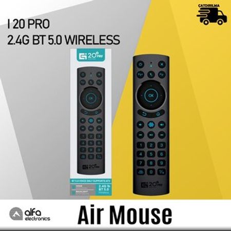 Air mouse İ 20 Pro 2.4G – Televizor və proektorlar – ucuztap.az