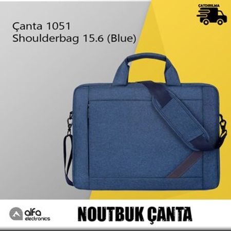 Noutbuk çantası 1051 Shoulderbag 15.6 (Blue) – Noutbuklar və Netbuklar – ucuztap.az