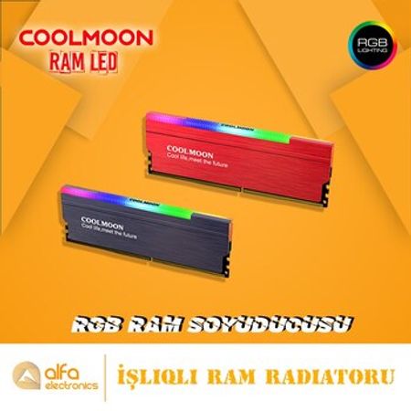RAM kuleri Coolmoon Ramled (Programable LED Heatsink) – Masaüstü kompüterlər – ucuztap.az