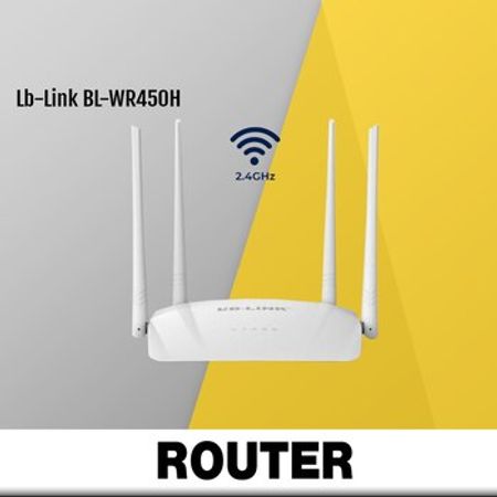 Router Lb-Link BL-WR450H 300Mbps High Gain Smart Wireless N Router/Repeater/AP – Şəbəkə avadanlıqları – ucuztap.az