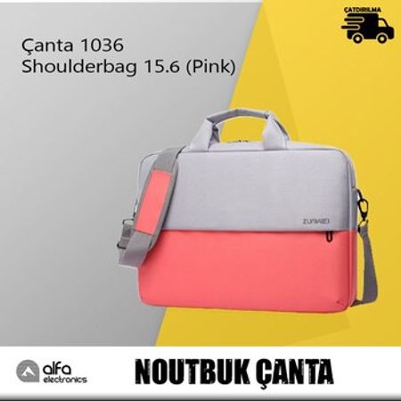 Noutbuk çantası 1036 Shoulderbag 15.6 (Pink) – Noutbuklar və Netbuklar – ucuztap.az