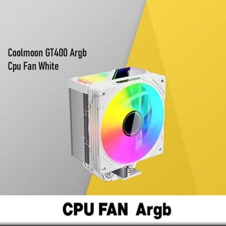 ARGB CPU Fan Coolmoon GT400 White – Masaüstü kompüterlər – ucuztap.az
