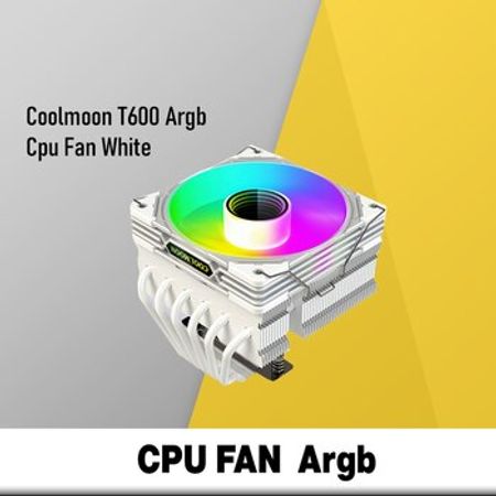 Argb CPU Fan Coolmoon T600 White – Masaüstü kompüterlər – ucuztap.az