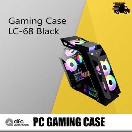 Gaming Case LC-68 Black – Masaüstü kompüterlər – ucuztap.az
