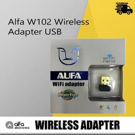 USB adapter Alfa W102 Wireless – Şəbəkə avadanlıqları – ucuztap.az