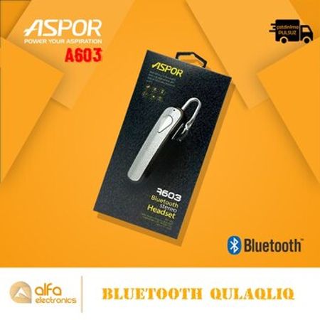 Aspor A603 bluetooth qulaqlıq – Telefonlar – ucuztap.az