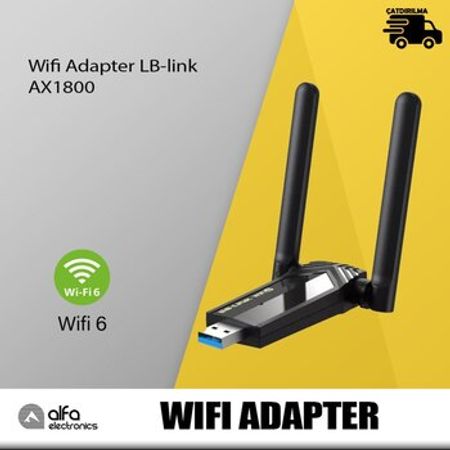 Wi-Fi Adapter LB-link AX1800 – Şəbəkə avadanlıqları – ucuztap.az
