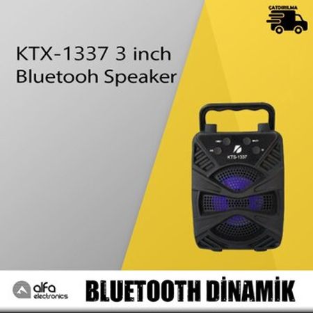 Bluetooth dinamik KTX-1337 3 inch – Audio və video – ucuztap.az