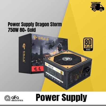 Qida bloku Dragon Storm 750W 80+ Gold Power Supply – Masaüstü kompüterlər – ucuztap.az