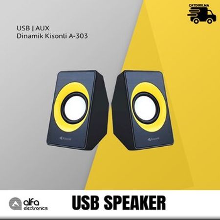 Dinamik Kisonli A-303 USB | AUX – Audio və video – ucuztap.az