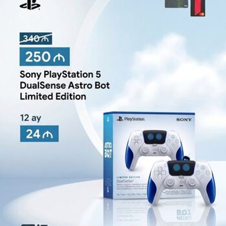 Sony PlayStation 5 DualSense Astro Bot Limited Edition – Oyunlar, pultlar və proqramlar – ucuztap.az