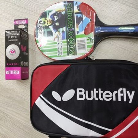 Masaüstü tennis raketkası Butterfly+ 3top Stiga – Topla oyunlar – ucuztap.az