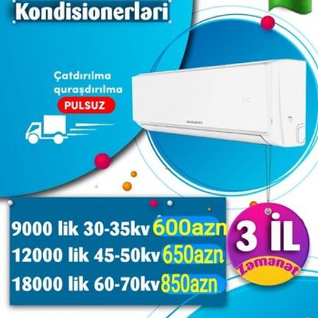 Kondisioner Shivaki 30kv – Kondisionerlər – ucuztap.az