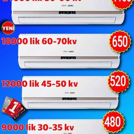 Kondisioner Shivaki 52kv – Kondisionerlər – ucuztap.az