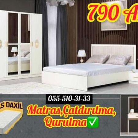 Yataq otağı mebeli – Yataq dəsti və çarpayılar – ucuztap.az