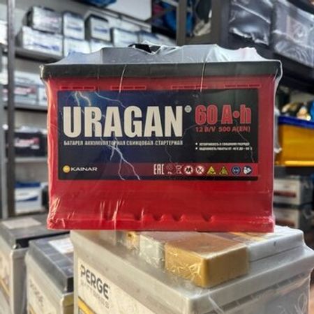 Akkumulyator Uragan -60Ah – Ehtiyat hissələri – ucuztap.az