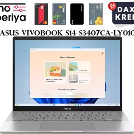 Laptop Asus Vivobook S14 S3407CA-LY010 90NB16J1-M006F0 – Bakı – ucuztap.az