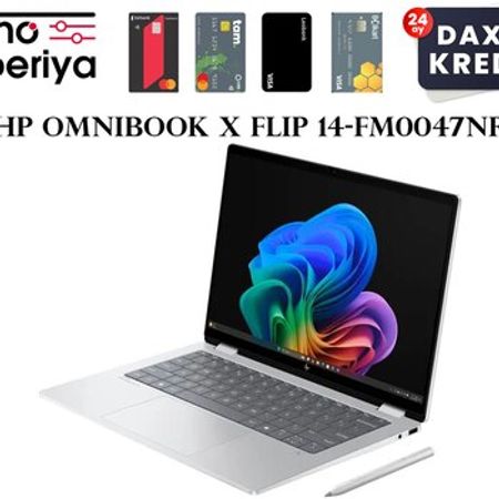 HP OmniBook X Flip 14-fm0047nr (B88A6UA) – Noutbuklar və Netbuklar – ucuztap.az