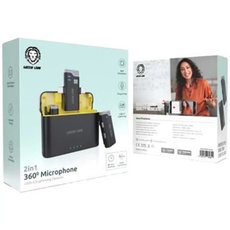 Green Lion 3 in 1 mikrofonu – Audio və video – ucuztap.az