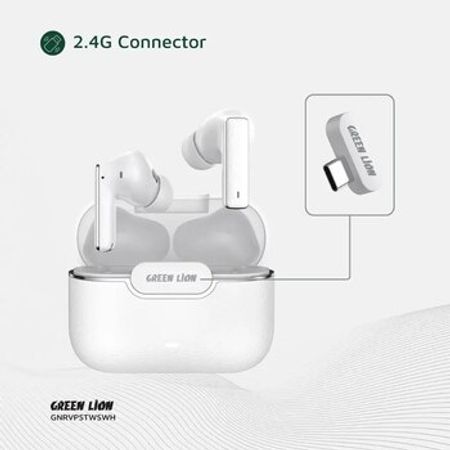 Green Lion River Plus True Wireless Earbuds white – Bakı – ucuztap.az