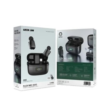 Green Lion Flex Mic Duo Black yaxa mikrofonu – Bakı – ucuztap.az