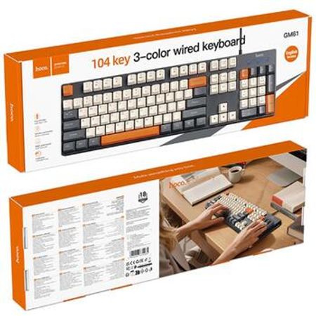 HOCO GM61 Murphy – Wired Keyboard (USB) – Bakı – ucuztap.az