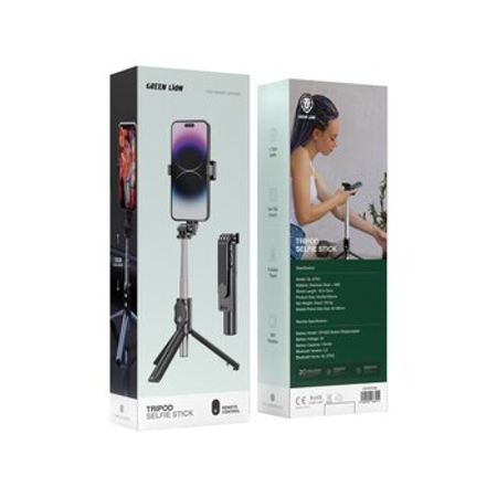 Green Lion Tripod Selfie Stick - Black – Telefonlar – ucuztap.az