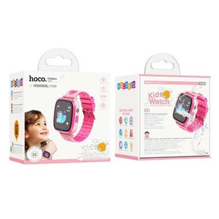 Hoco Y100 pink kids watch – Saatlar – ucuztap.az