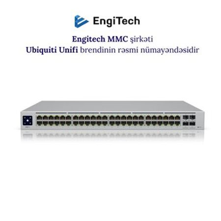 Ubiquiti UniFi USW-PRO-48-PoE – Şəbəkə avadanlıqları – ucuztap.az