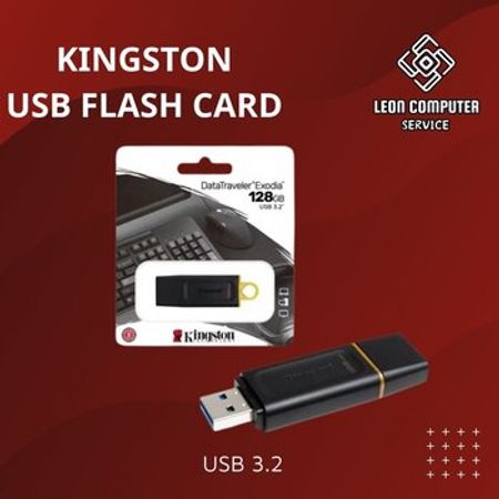 Yaddaş kartı Kingston DataTraveler Exodia 128GB - USB 3.2 Flash Drive – Bakı – ucuztap.az