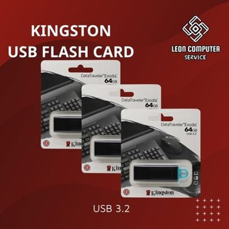 Yaddaş kartı Kingston 64GB - USB 3.2 Flash Drive – Bakı – ucuztap.az