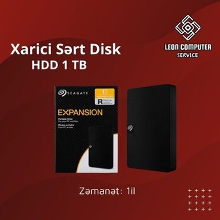 External HDD Seagate Expansion USB 3.0 1TB – Bakı – ucuztap.az