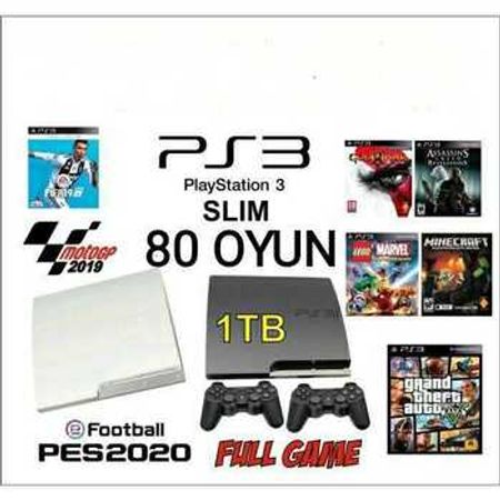 Sony PlayStation 3 1TB – Oyunlar, pultlar və proqramlar – ucuztap.az