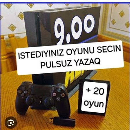 Sony PlayStation 4 /9.00 – Oyunlar, pultlar və proqramlar – ucuztap.az