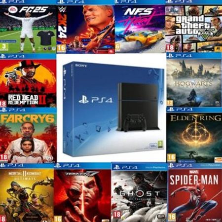 Sony PlayStation 4 – Oyunlar, pultlar və proqramlar – ucuztap.az