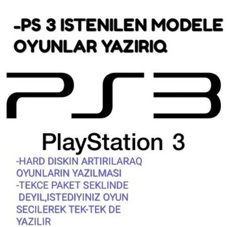PlayStation oyunlarının yazılması – Oyunlar, pultlar və proqramlar – ucuztap.az