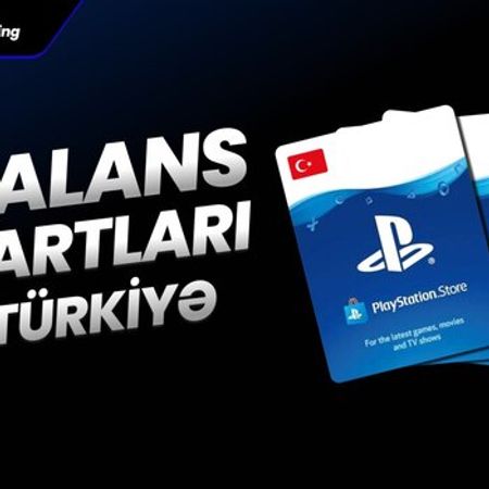 PS4/PS5 üçün PlayStation TL balans paketi – Oyunlar, pultlar və proqramlar – ucuztap.az