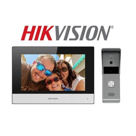 Domofon dəsti Hibrid Hikvision DS-KIS303-P – Bakı – ucuztap.az