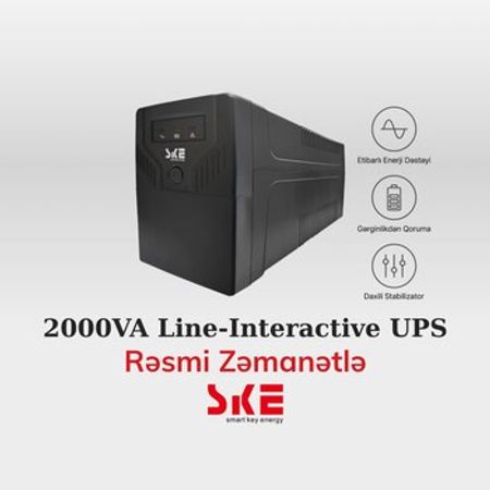 2000VA Line-Interactive UPS - SKE GP2000 (AVR) – Bakı – ucuztap.az
