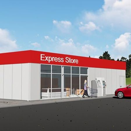 Modul Express mağaza binası – Təmir və tikinti – ucuztap.az