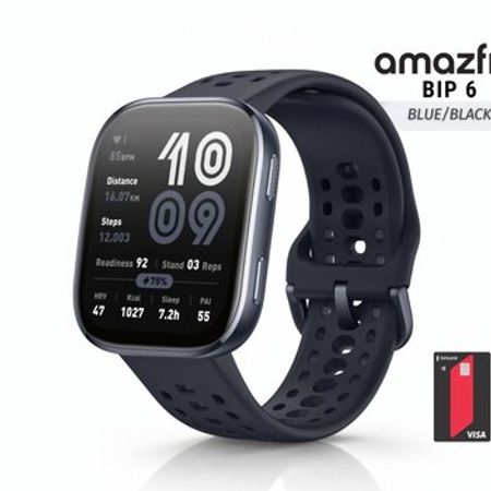 Amazfit BIP 6 Blue/Black – Bakı – ucuztap.az