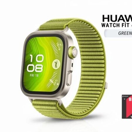 Huawei Watch Fit 4 Pro Green – Bakı – ucuztap.az