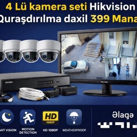 Hikvision təhlükəsizlik kamerası – Təhlükəsizlik avadanlığı – ucuztap.az