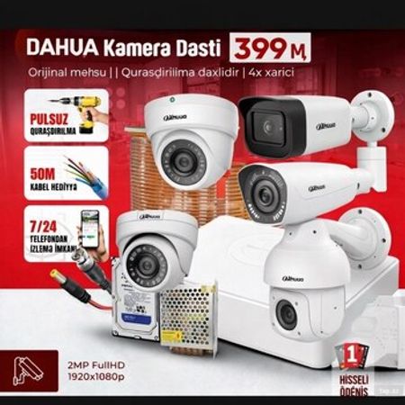 Hikvision Kamera Seti – Təhlükəsizlik avadanlığı – ucuztap.az