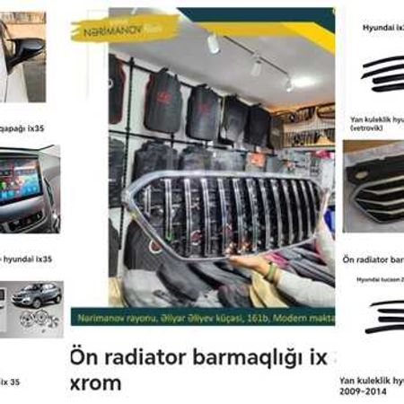 Hyundai ix35 aksesuarları – Ehtiyat hissələri – ucuztap.az