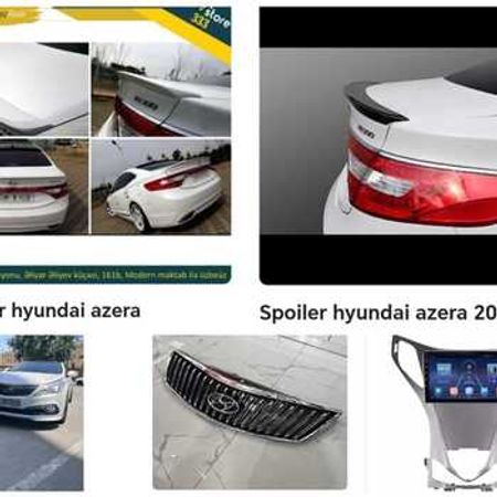 Hyundai Azera, Hyundai Grandeur aksesuarları – Ehtiyat hissələri – ucuztap.az