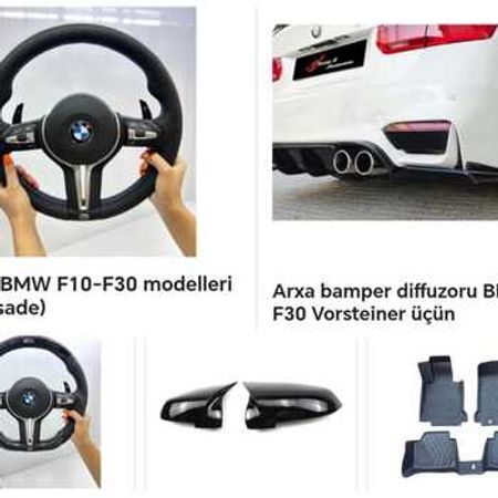 BMW F30 aksesuarları – Ehtiyat hissələri – ucuztap.az