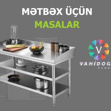 Paslanmaz masalar – Biznes üçün avadanlıq – ucuztap.az
