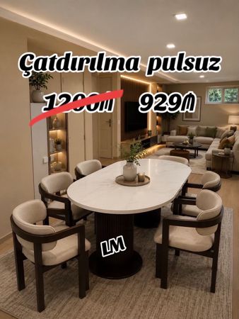 Masa, MDF, Bej – Bakı – ucuztap.az